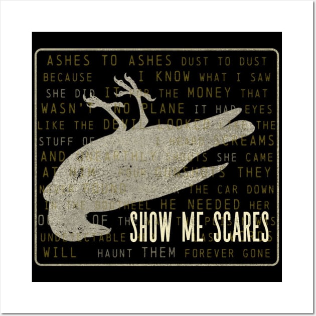 Show Me Scares Bird Logo Wall Art by Show Me Scares Podcast